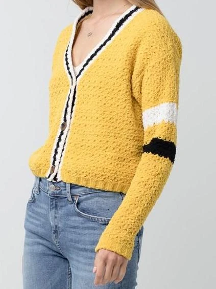 Cold Hearted Cardigan | Mustard 4 Cold Hearted Cardigan | Mustard - Image 2