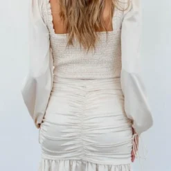 Frill Yeah Skirt | Cream -Cheap Modaexis Store 13388582 de59a2a7 0389 4625 b334 082465aab834