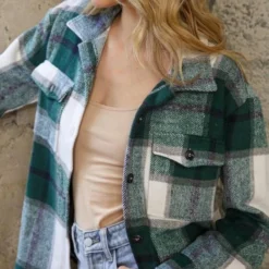 Finley Shacket -Cheap Modaexis Store 14523798 aed4324f 83a6 4fd8 8e1b ad762ad49e56