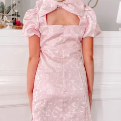 Let It Bow Dress | Pink