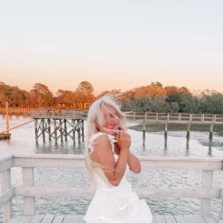 Seaside Sweetie Dress | White -Cheap Modaexis Store IMG 0412 f0ee4726 2e92 431a 83b1 e857b0b6b73a