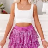 Flirtatious Sequin Skirt | Purple -Cheap Modaexis Store IMG 0563