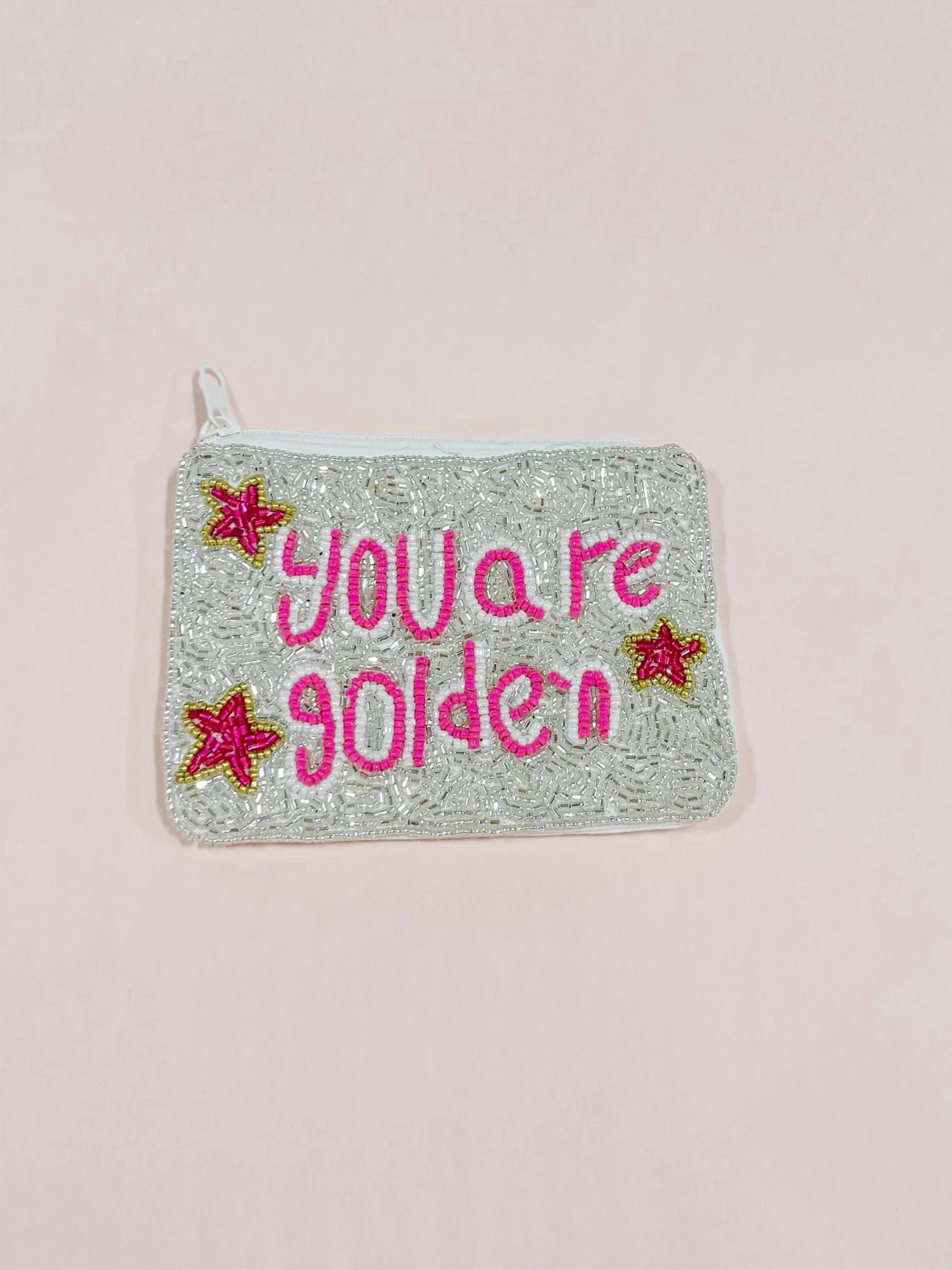 You Are Golden Beaded Pouch 3 You Are Golden Beaded Pouch