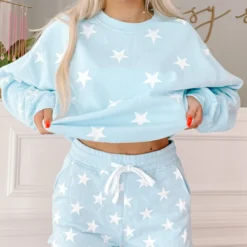 Blue Stargazer Shorts