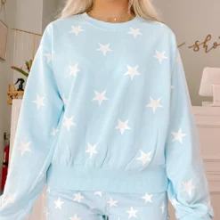 Blue Stargazer Shorts -Cheap Modaexis Store IMG 1925