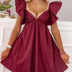 Cabo Cutie Dress | Garnet -Cheap Modaexis Store IMG 2188