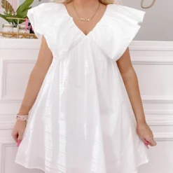 Simply Summer Dress | White