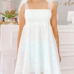 Bright White Dress -Cheap Modaexis Store IMG 4415 f278de68 6162 4e9c 8495 2bb9d237ccc7