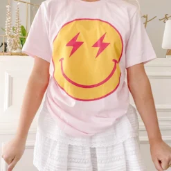 Striking Smiles Tee | Pink