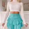 Pinkalicious Skirt | Electric Teal