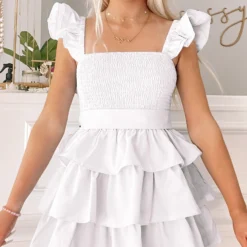 Sweet Sorbet Dress | White