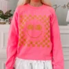 Pumpkin Smiley Crewneck -Cheap Modaexis Store IMG 6722