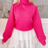 Playdate Pink Sweater -Cheap Modaexis Store IMG 6785 scaled