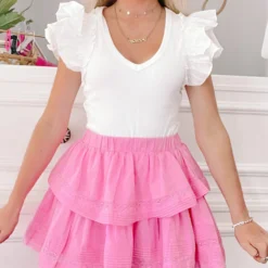 Story Of Us Skirt | Pink