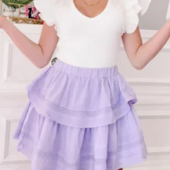 Story Of Us Skirt | Lilac