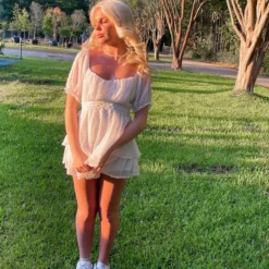 Walk In The Clouds Romper -Cheap Modaexis Store IMG 6985