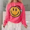 Santa Smiley Sweatshirt -Cheap Modaexis Store IMG 7097 scaled