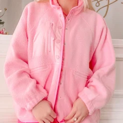 Heartbreaker Jacket | Bubblegum Pink -Cheap Modaexis Store IMG 7407