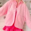 Heartbreaker Jacket | Bubblegum Pink -Cheap Modaexis Store IMG 7412