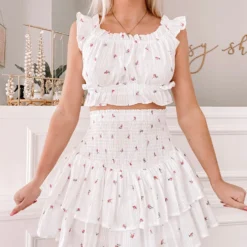 Flowers And Fairy Tales | Skirt -Cheap Modaexis Store IMG 7675 6ab7d5bd dc0b 44d7 9e36 80014b066e9f scaled