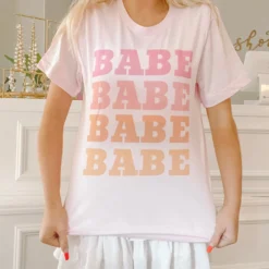 Babe Tee | Pink