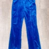 Blinding Blue Velvet Pants -Cheap Modaexis Store IMG 8207 jpg scaled