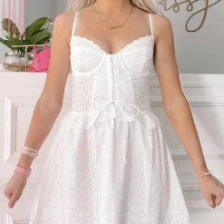 Everything Eyelet Dress