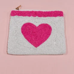 Love Letter Heart Beaded Pouch -Cheap Modaexis Store IMG 8992 scaled