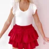 Flirtatious Ruffle Skirt - Red -Cheap Modaexis Store IMG 9374 8b9d1903 23ad 4a03 bab9 5c94bf536b3c