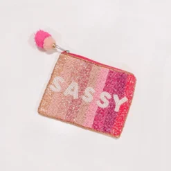 Sassy Beaded Pouch