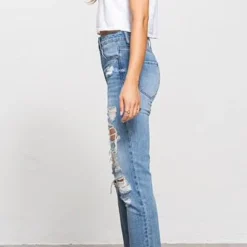 Never Never Jeans -Cheap Modaexis Store NeverNeverDistressedJeansSassyShortcakeBoutique