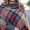 Plaid Blanket Scarf -Cheap Modaexis Store Photo Jan 11 11 20 35 AM
