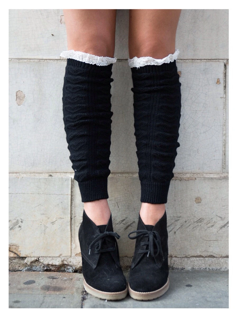 Black Leg Warmers 3 Black Leg Warmers