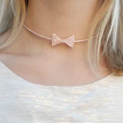 Bow Choker Necklace