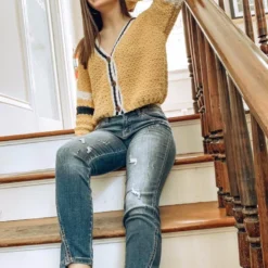 Cold Hearted Cardigan | Mustard