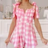 Picnics In Pink Romper