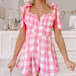 Picnics In Pink Romper